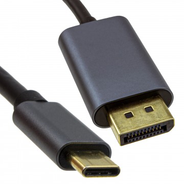 USB Type C to DisplayPort 8K 60Hz 4K 120Hz PC Laptop TV Monitor Video Cable 1m