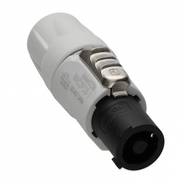 Neutrik NAC3FCB 3 Pin Female Powercon 20 A Mains Outlet Cable Connector