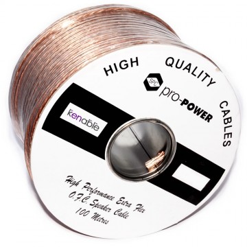 High Performance Extra Flexible OFC 105 Strand Speaker Cable Reel 100m