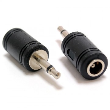 DC Jack Plug Converter 5.5 x 2.1mm DC Socket to 3.5mm Mono Jack Plug