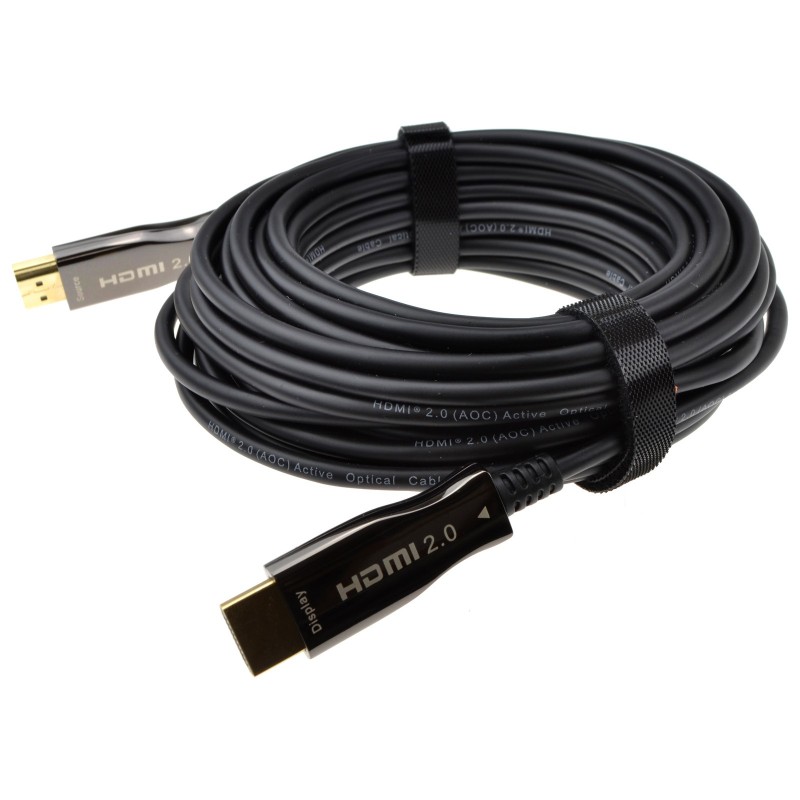 Long HDMI Active Optical Cable AOC HDR 18Gbps 4K 60Hz 2160P 10m