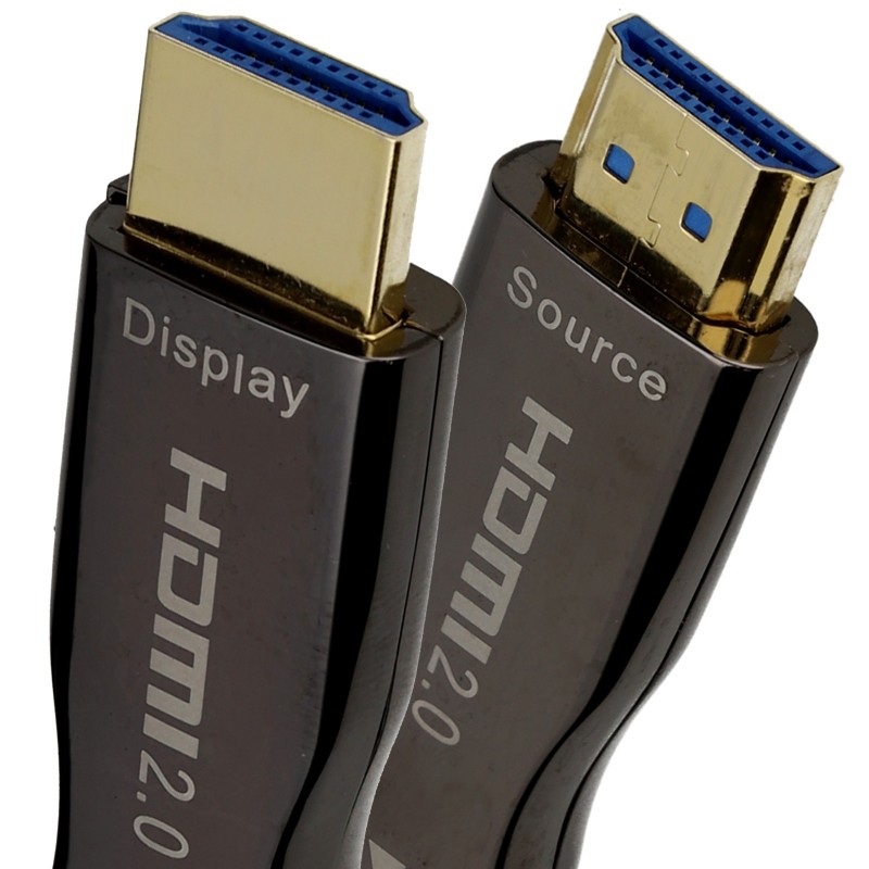 Long HDMI Active Optical Cable AOC HDR 18Gbps 4K 60Hz 2160P 15m Long HDMI Active Optical Cable AOC HDR 18Gbps 4K 60Hz 2160P 15m
