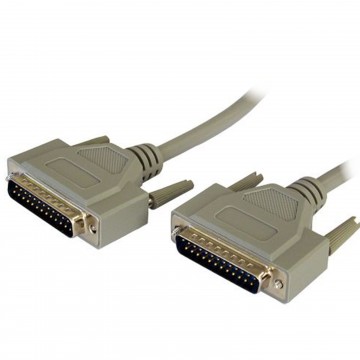 Male 25 Pin Parallel To Male 25 Pin Parallel Cable Lead 5m