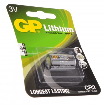 GP Photo CR2 3 Volts Battery 920mAH 15.6 x 27.0mm