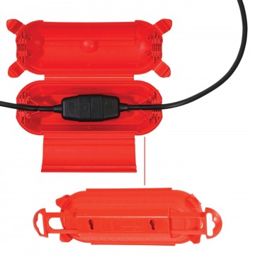 Outdoor IP44 Waterproof Wall / Ceiling Mount Box for 6.5-9mm Cables