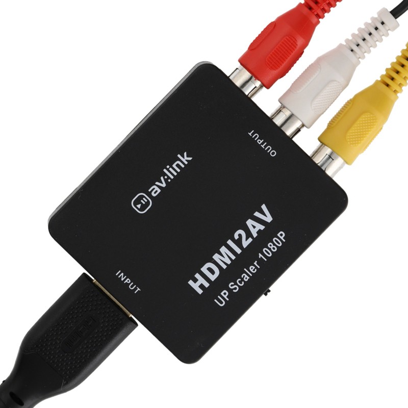 HDMI to Composite RCA Phono Analogue / Scart Audio Video Converter