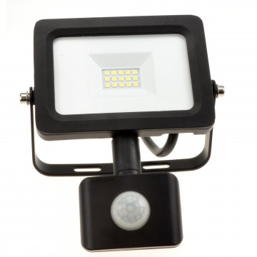 Outdoor Security LED Floodlight 10W with PIR Day/Night/Motion Sensor
