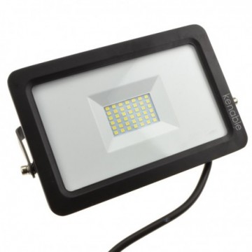 LED Floodlight Light  30W 240V IP65 Tilting Outdoor 6000K Flood