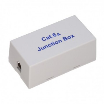 Cat6a UTP IDC Punch Down Type In-Line Coupler Joint
