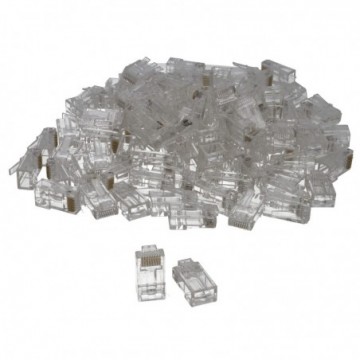 RJ45 Cat5e Ethernet LAN Crimps Ends for Networks [100 Pack]