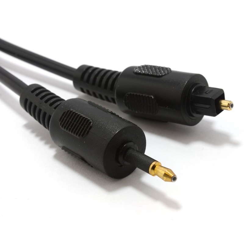 Cable Optico Digital Audio Fibra Home/tv Plug A Plug 10 Mts