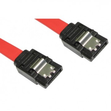 LOCKING Straight SATA Plug to Straight SATA Plug Cable Lead 90cm
