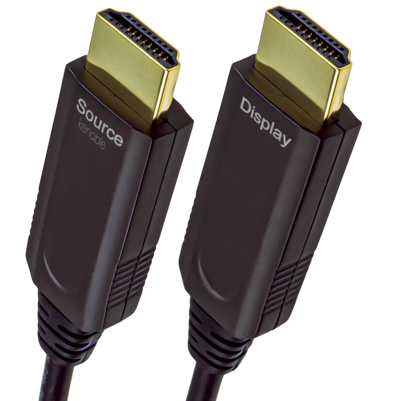 Long HDMI 2.1 Active Optical Cable AOC HDR 48Gbps 8K 60Hz/4K 120Hz 15m