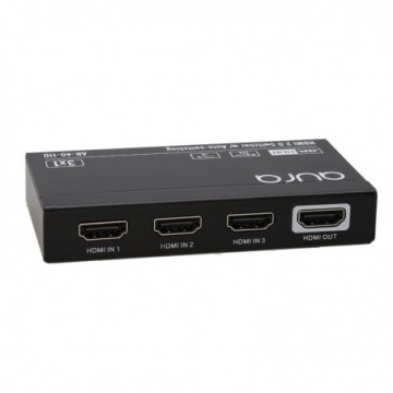 Aura HDMI 2.0 Auto Switch/Selector 4K 60Hz HDR 3 Devices to 1 Display