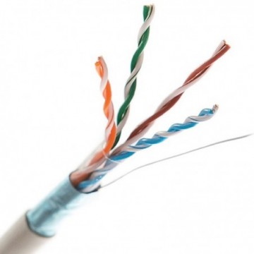 FTP CAT6 Gigabit Ethernet Network COPPER Cable Solid 100m Shielded