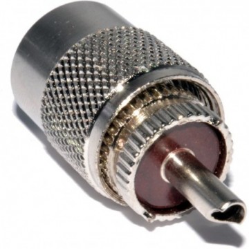 UHF PL259 Male Plug Solder Adapter for RG58 Coaxial Cable