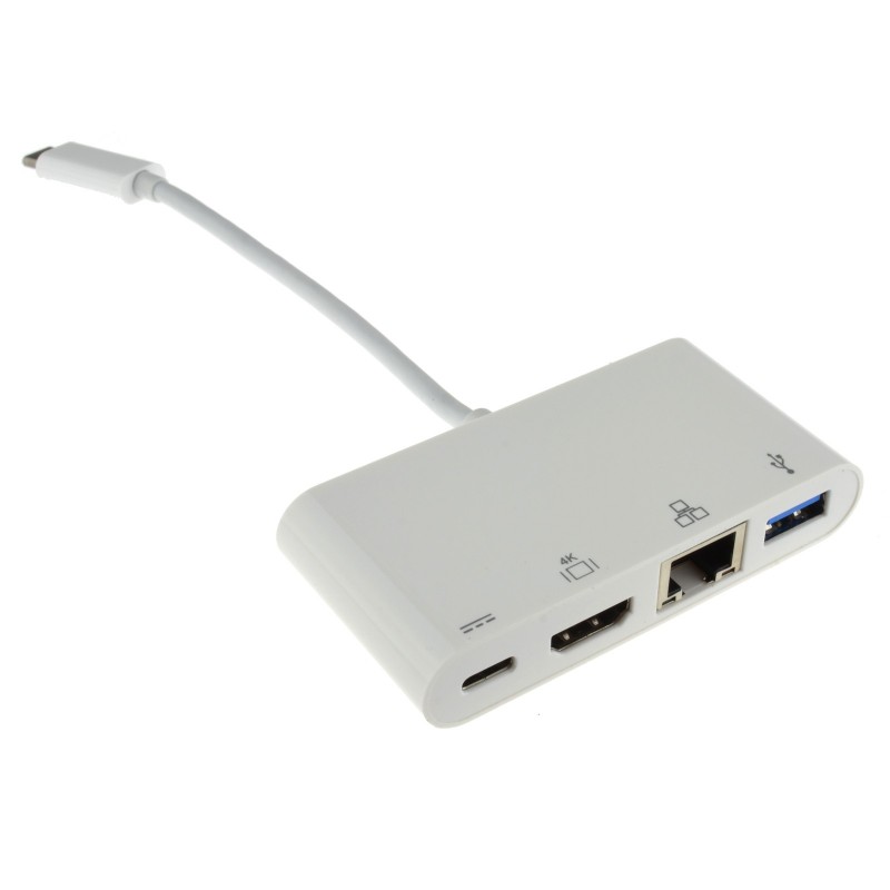 Adaptateur USB 3.1 type C à HDMI 2.0 20cm