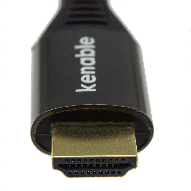 SatelliteSale Digital Ultra High-Speed HDMI 2.1 Cable 4K/120Hz 8K/60Hz  48Gbps Universal Wire Black Cotton Cord