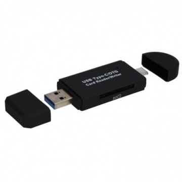 USB 3.1 Type C / Type A Card Reader for SD & Micro SD Memory Cards