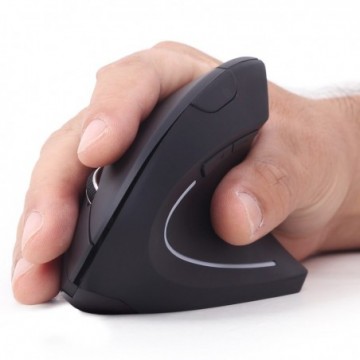 Wireless 2.4GHz 6 Button Ergonomic Optical Mouse for PC/Laptop Home or Office