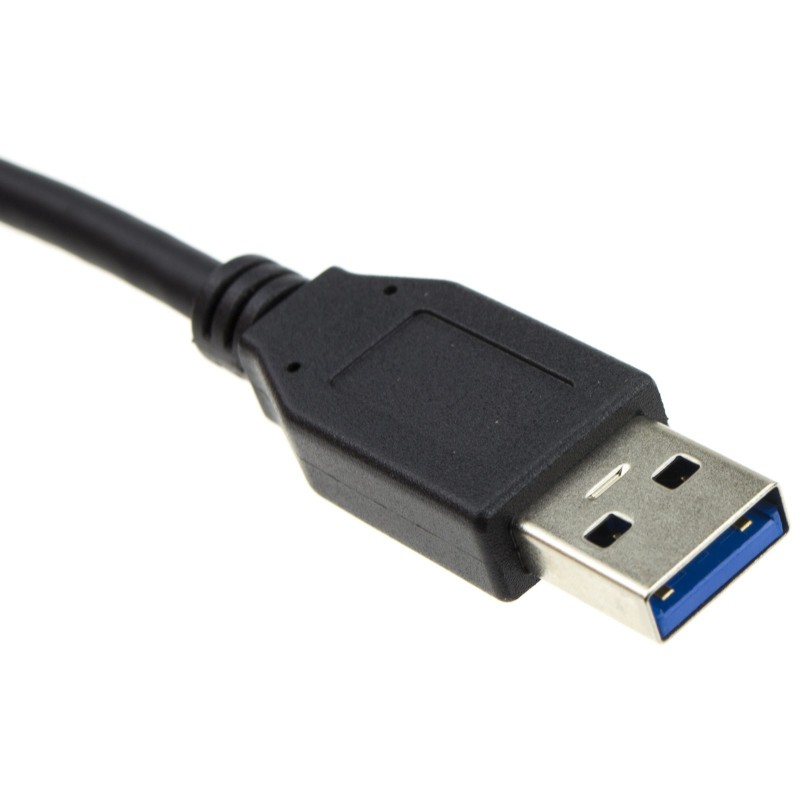 StarTech.com USB 3.2 Cable, Male; Male USB C to Female; Male USB A, USB C x  2 Cable, 1m