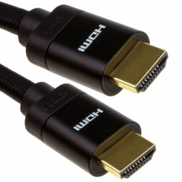 HDMI v2.1 Ultra High Speed HDR 8K 30Hz 4K 60Hz 48Gbps eARC Cable 10m Black