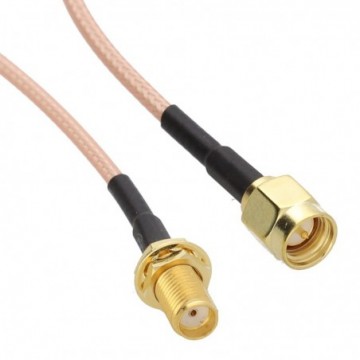 Antenna EXTENSION Cable/Lead Wireless SMA 0.5m 50cm SHORT