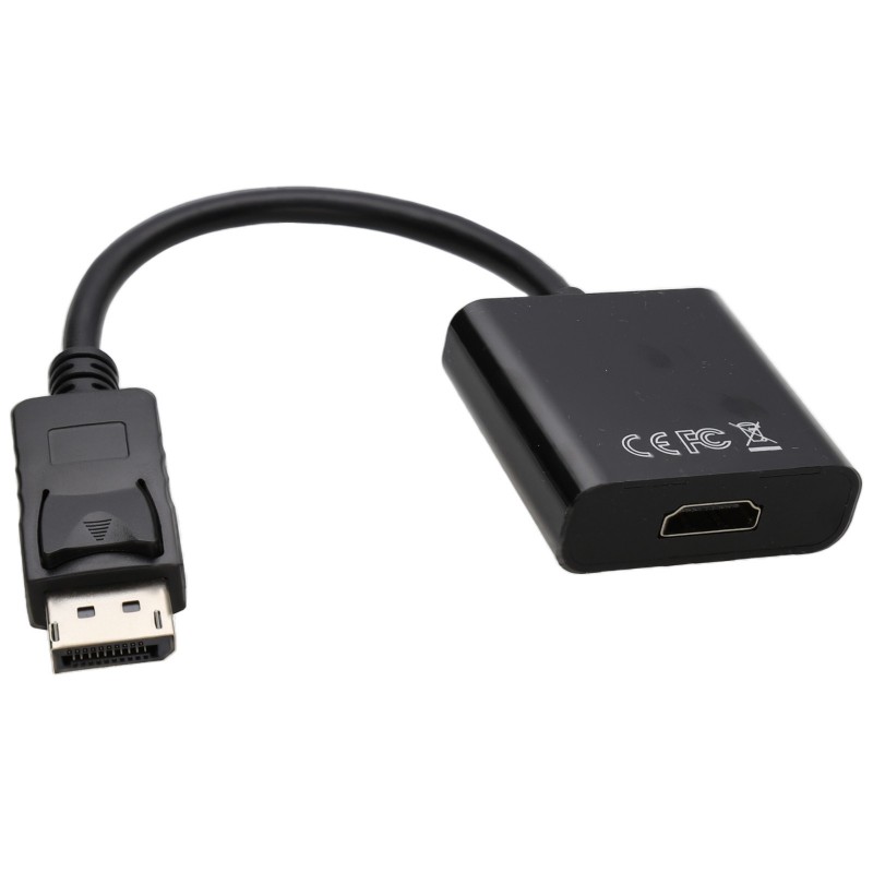 Display Port DisplayPort to VGA SVGA Adaptor Converter 15CM Cable