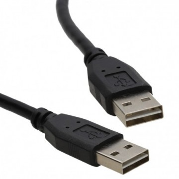 Pro-Signal Reversible USB 2.0 Lead A-A Male to Male Cable 1m
