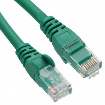 C6 CAT6-CCA UTP RJ45 Ethernet LSZH Networking Cable Green   3m