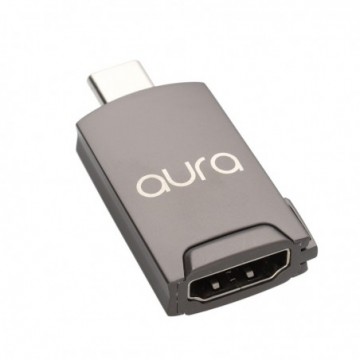 Aura USB Type C to HDMI Socket 4K 30Hz Converter Adapter All Metal Housing
