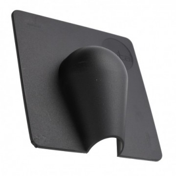 Cable Hole Entry or Exit Brick Blast Exterior Wall Cover Plate Black