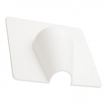 Cable Hole Entry or Exit Brick Blast Exterior Wall Cover Plate White