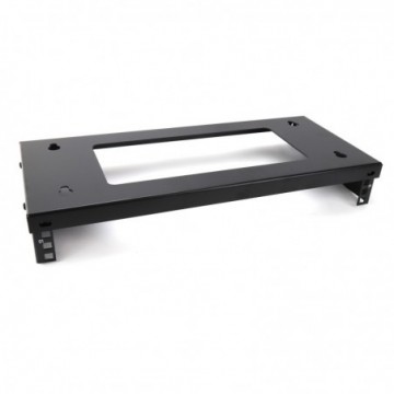 Wall Mounted Bracket 1U Rack 19 inch for Vertical Home/Office/Studio Wall Fixing