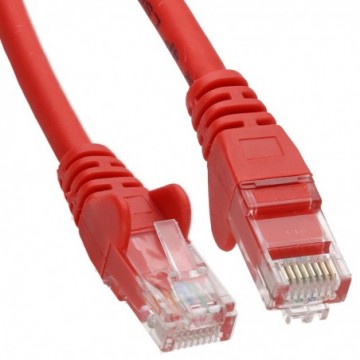 C6 CAT6-CCA UTP RJ45 Ethernet LSZH Networking Cable Red   1.5m