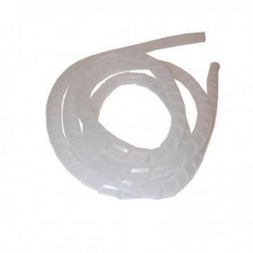 Spiral Cable Wrap Tidy 12mm in Clear PVC for Home or Office Safety 10m