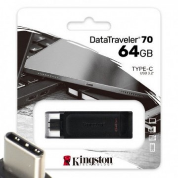 Kingston DataTraveler 64Gb USB TYPE C 3.2 Storage Pen Flash Drive 64GB