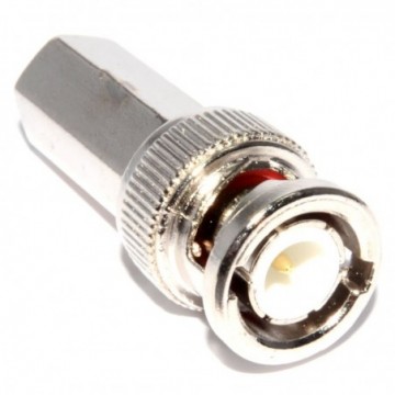 BNC Twist On Male Plug End for RG59/MF100 CCTV Security Camera Coaxial Cable