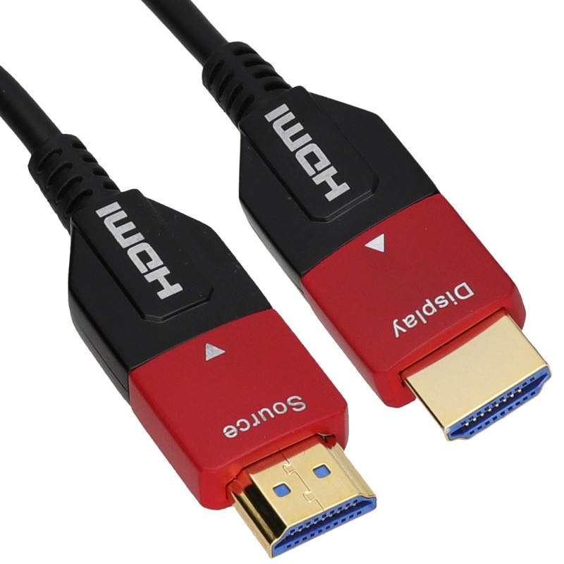 Pro AOC 8K Fibre Active Optical HDMI Cable HDR 48Gbps 8K 60Hz/4K 120Hz Lead 20m