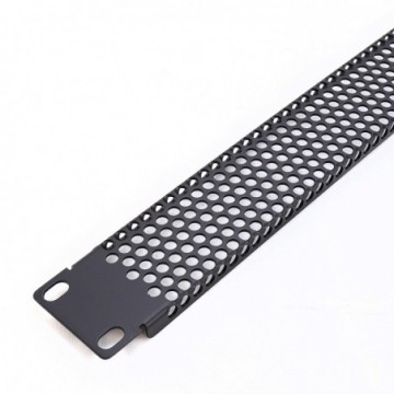 Mesh Vented 1U Blanking Plate for 19 inch Rack Mounted Data Cabinet