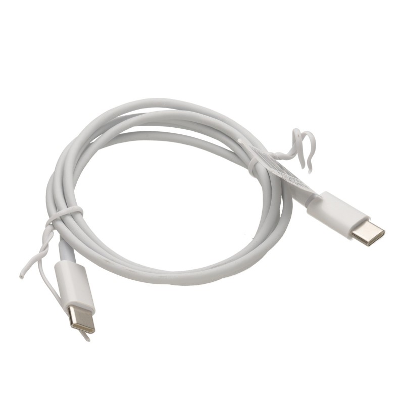 Official Apple White USB-C to USB-C Charge and Sync 2m Cable - For iPhone 15