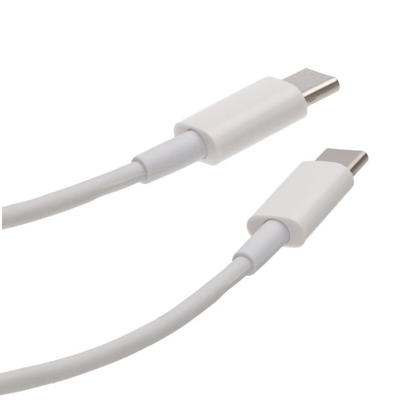 Official Apple White USB-C to USB-C Charge and Sync 2m Cable - For iPhone 15