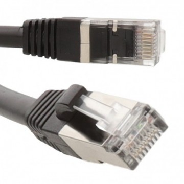 Outdoor External CAT6A Copper SSTP Network Cable 10 Gigabit Ethernet Patch 10m