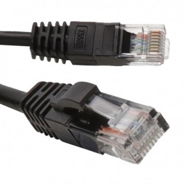 Outdoor External CAT5E-CCA UTP Network Cable Ethernet Patch Lead PE Jacket  0.3m