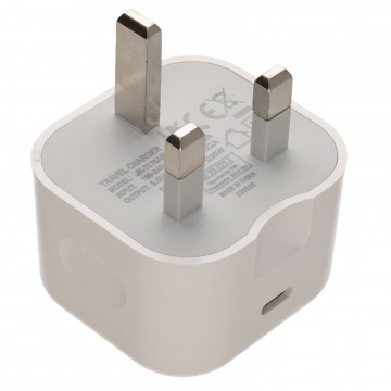 USB Type C 20W Quick Charge UK Mains Power Charger Plug for Mobile Phones