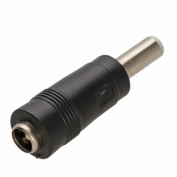 CCTV 5.5mm x 2.1mm Female Socket to 2.5mm Male Plug DC Power Adapter Converter