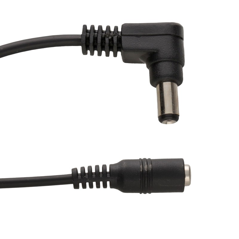 kenable 5.5 x 2.1mm Right Angled DC Power Male Female CCTV Extensio