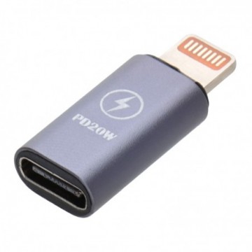 8 Pin Adapter - USB Type C socket to 8pin Plug for iPhones up to 20W PD