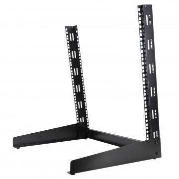 19 inch Rack Mount Stand Open Format for Desktop/Work Surface/Studio/Home 12U