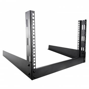 19 inch Rack Mount Stand Open Format for Desktop/Work Surface/Studio/Home 6U